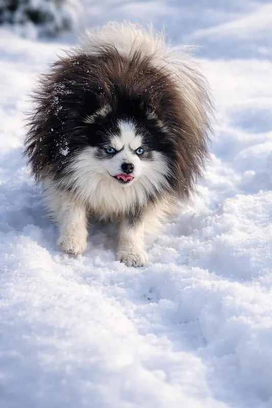 Shadow, Pomsky mâle
